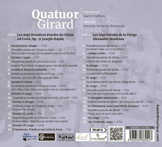 Les Sept Paroles - Front Cover