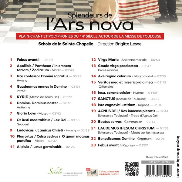 Splendeurs de l'Ars nova - Front Cover