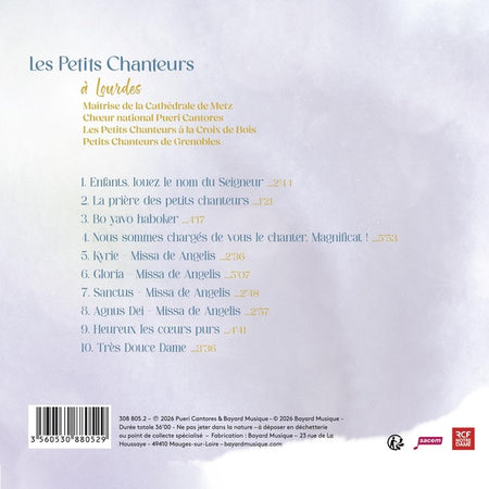 Les petits chanteurs à Lourdes - Front Cover