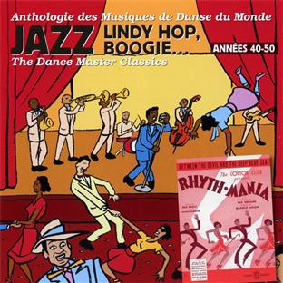 Jazz lindy hop boogie années 40 - 50 - Dance master classics - Front Cover