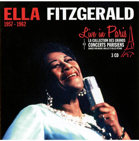 Live in Paris 1957-1962 - 3 CD - Front Cover