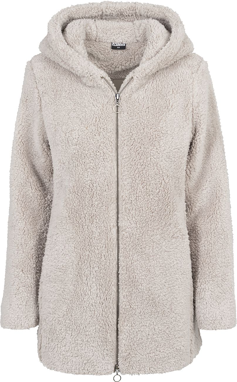 Veste mi-saison  de Urban Classics - Veste Femme Sherpa - XS à XL - pour Femme - sable - Urban Classics