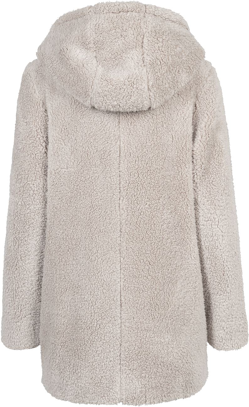 Veste mi-saison  de Urban Classics - Veste Femme Sherpa - XS à XL - pour Femme - sable - Urban Classics - View 2