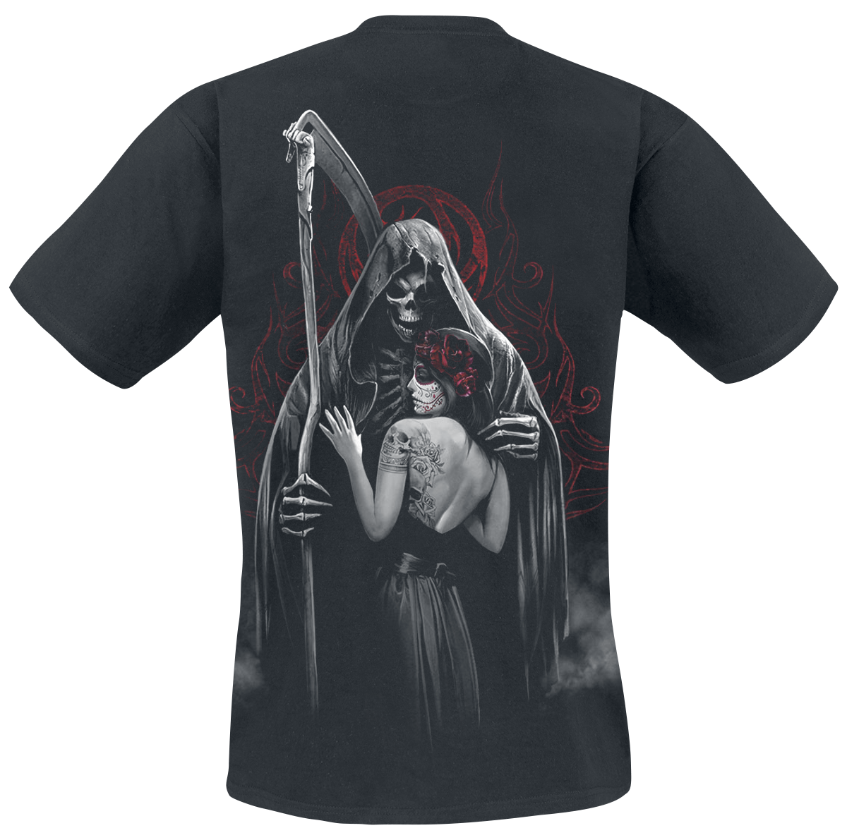 T-Shirt Manches courtes Gothic de Spiral - Dead Kiss - S à 4XL - pour Homme - noir - Spiral - View 2