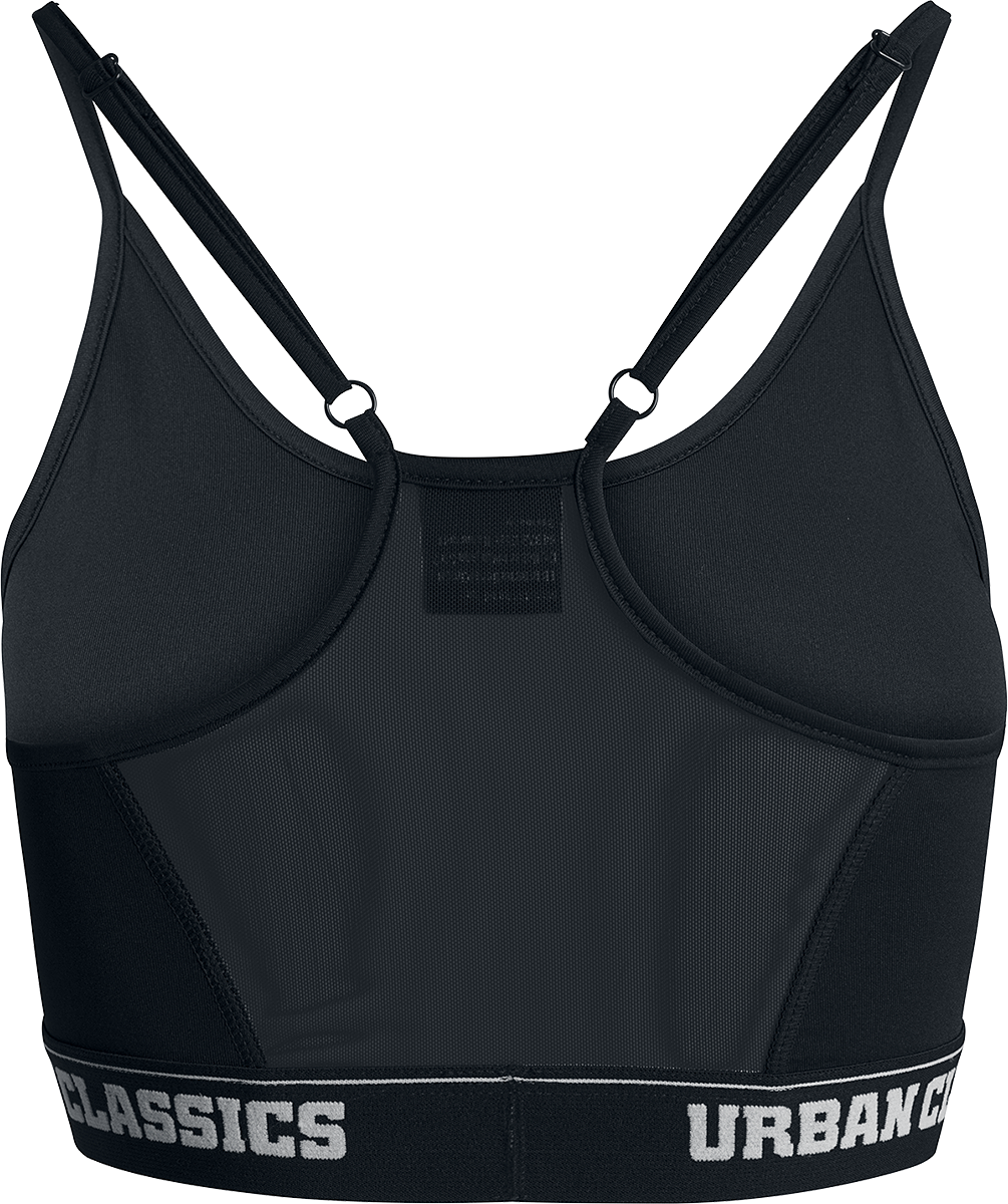 Bustier  de Urban Classics - Soutien-Gorge De Sport - XS à XL - pour Femme - noir - Urban Classics - View 2