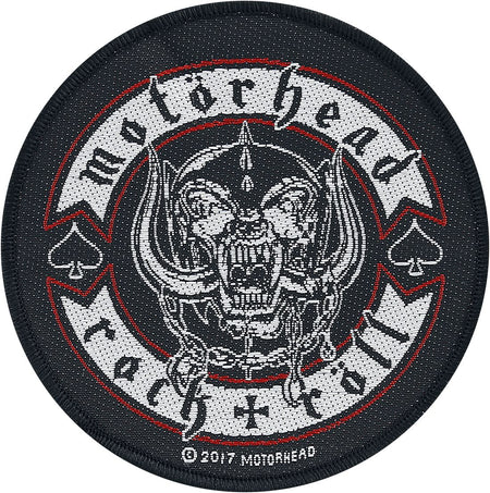 Patch  de Motörhead - Biker Badge - pour Unisexe - noir/rouge/blanc - Motörhead