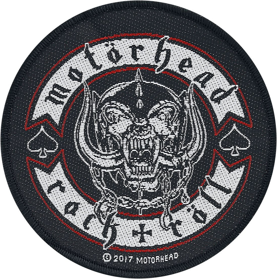 Patch  de Motörhead - Biker Badge - pour Unisexe - noir/rouge/blanc - Motörhead