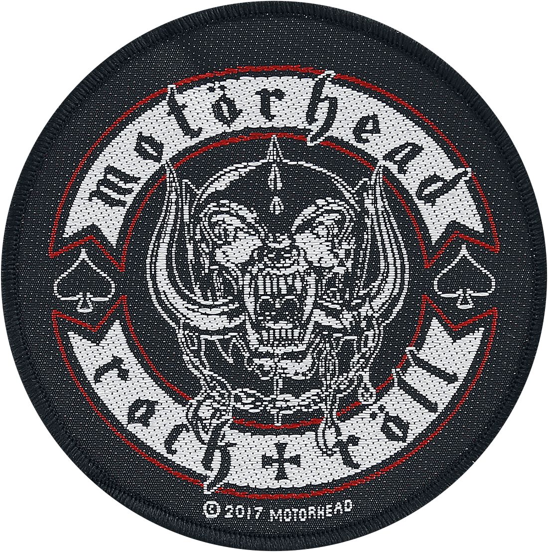 Patch  de Motörhead - Biker Badge - pour Indifférent - noir/rouge/blanc - Motörhead