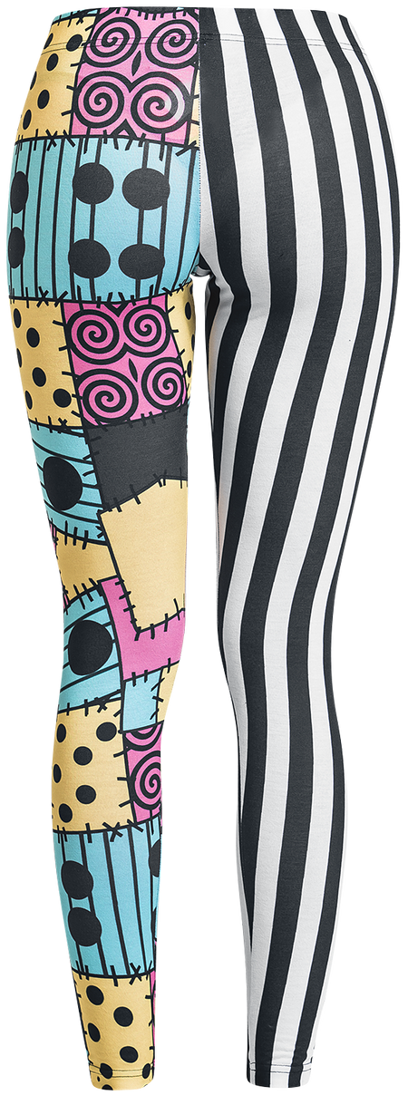 Legging Disney de L'Étrange Noël De Monsieur Jack - Jack Skellington & Sally - S à XXL - pour Femme - multicolore - L'Étrange Noël De Monsieur Jack - View 2