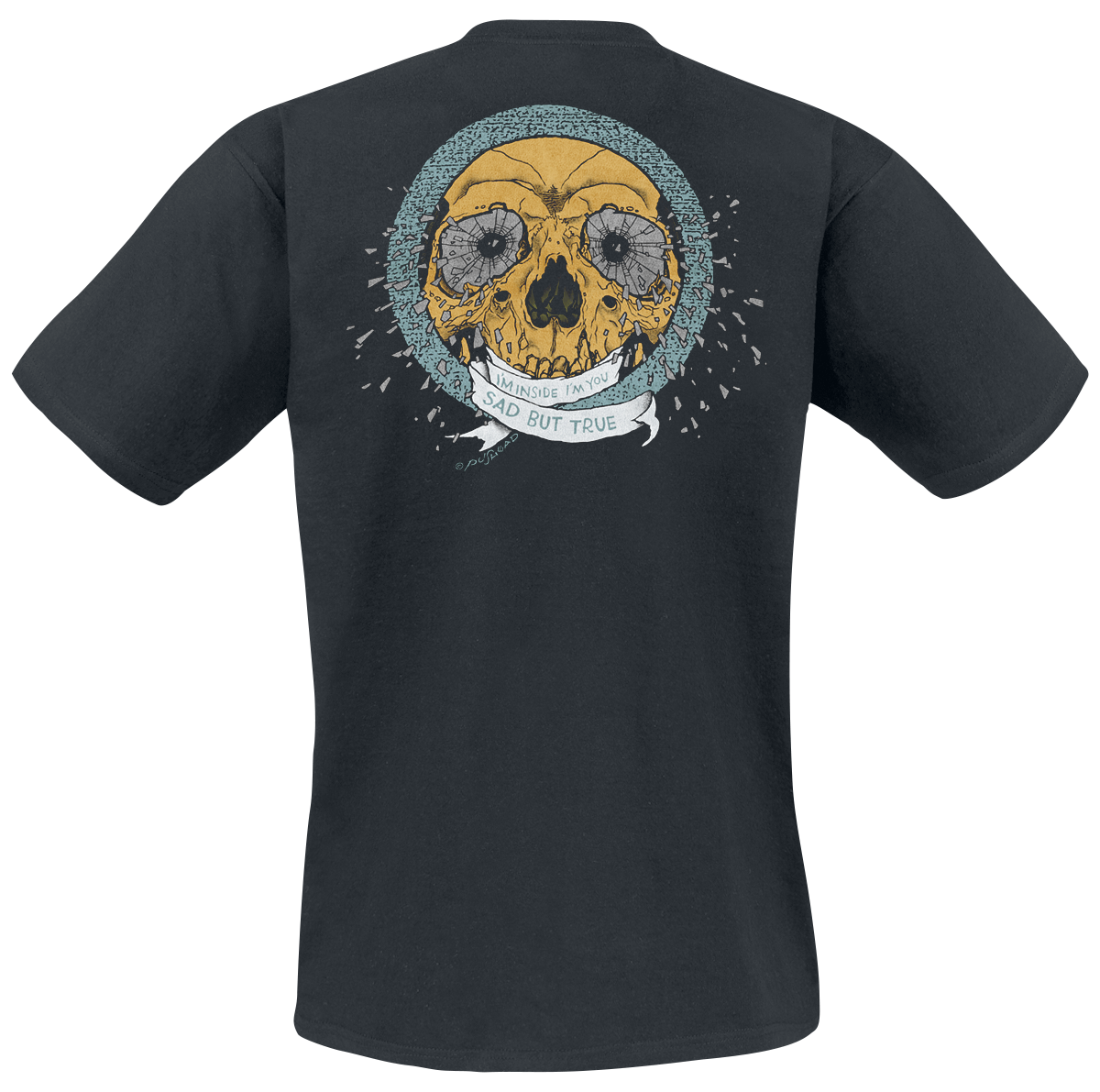 T-Shirt Manches courtes  de Metallica - Sad But True - S à XXL - pour Homme - noir - metallica - View 2