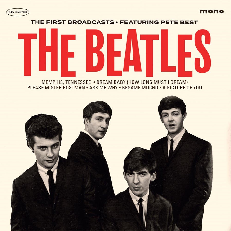 FIRST RADIO BROADCAST BBC MANCHESTER 1962/FEATURING PETER BEST/180 GR GATEFOLD SLEEVE - Front Cover