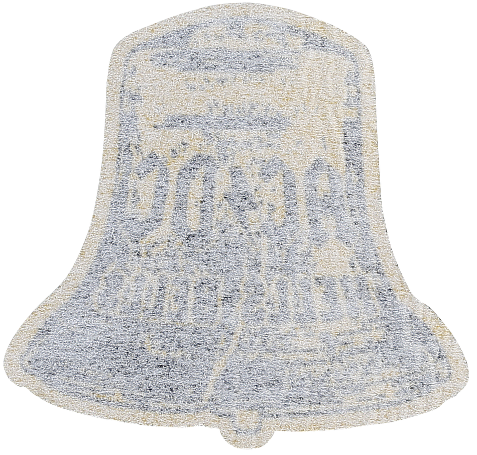 Patch  de AC/DC - Hells Bells Cut-Out - pour Indifférent - jaune/noir - AC/DC - View 2