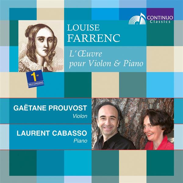L'Oeuvre Pour Violon & Piano: Sonate N°1 Opus 37 - Sonate N°2 Opus 39 - Front Cover