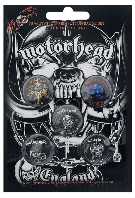 Badge  de Motörhead - England - pour Unisexe - multicolore - Motörhead
