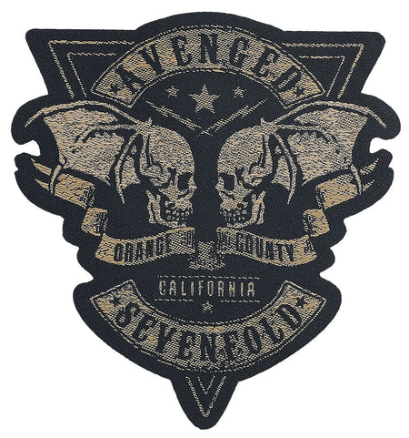 Patch  de Avenged Sevenfold - Orange County Cut-Out - pour Unisexe - noir/beige - Avenged Sevenfold
