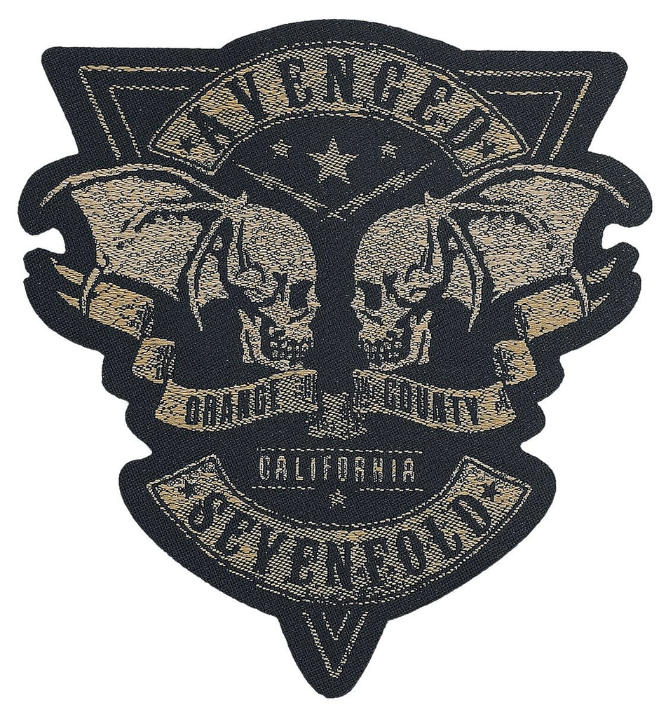 Patch  de Avenged Sevenfold - Orange County Cut-Out - pour Unisexe - noir/beige - Avenged Sevenfold