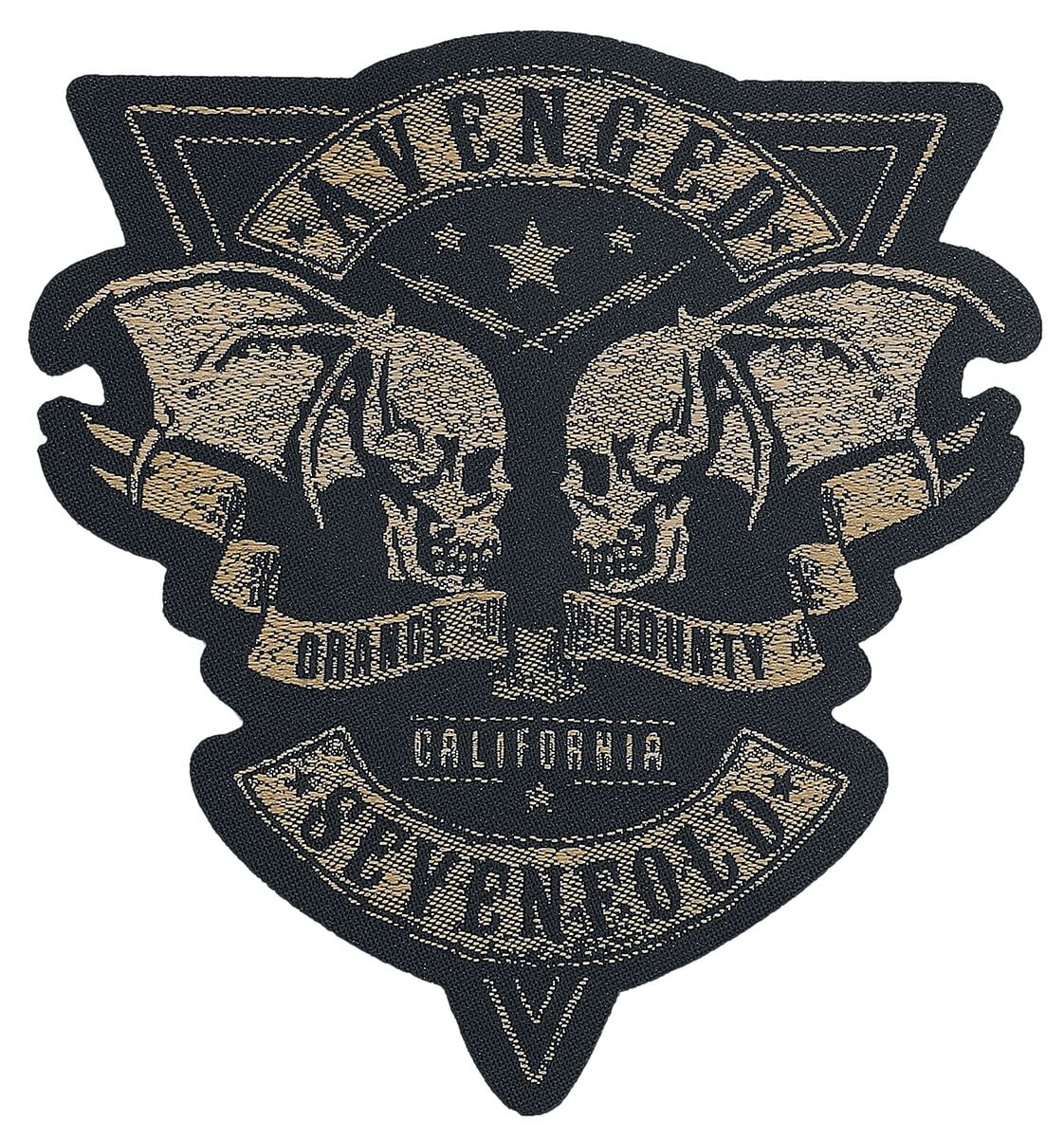 Patch  de Avenged Sevenfold - Orange County Cut-Out - pour Indifférent - noir/beige - Avenged Sevenfold