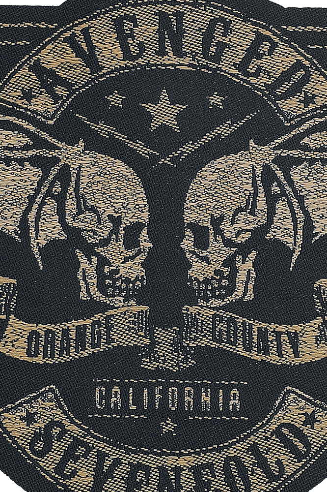 Patch  de Avenged Sevenfold - Orange County Cut-Out - pour Indifférent - noir/beige - Avenged Sevenfold - View 2