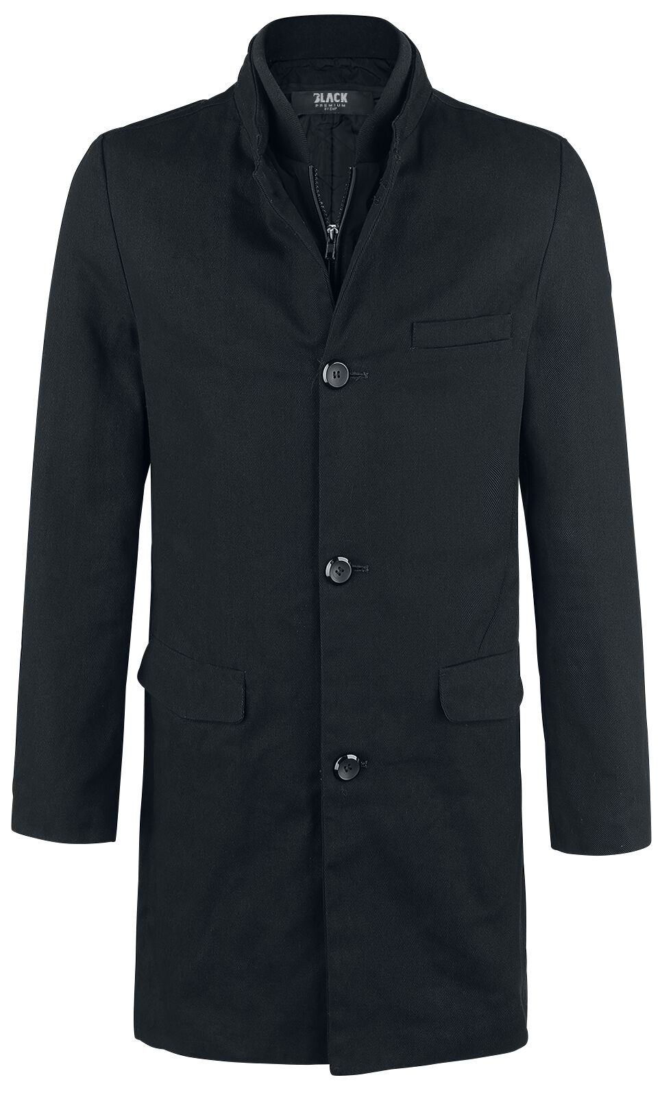 Manteau court  de Black Premium by EMP - Manteau Boutonné - S à XXL - pour Homme - noir - Black Premium by EMP