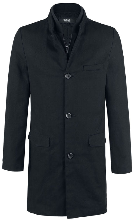 Manteau court  de Black Premium by EMP - Manteau Boutonné - S à XXL - pour Homme - noir - Black Premium by EMP