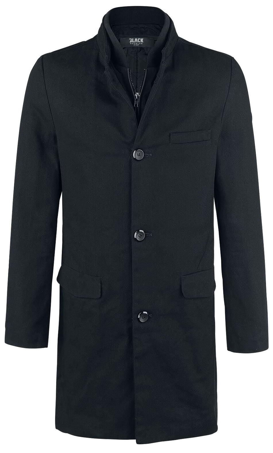 Manteau court  de Black Premium by EMP - Manteau Boutonné - S à XXL - pour Homme - noir - Black Premium by EMP