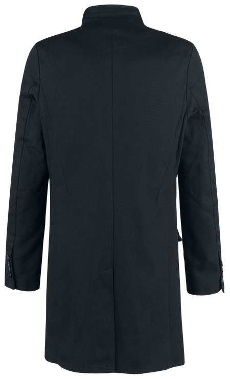 Manteau court  de Black Premium by EMP - Manteau Boutonné - S à XXL - pour Homme - noir - Black Premium by EMP - View 2