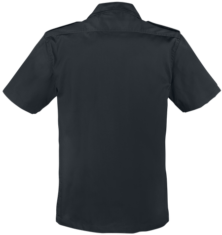Chemise manches courtes  de Brandit - S à 7XL - pour Homme - noir - Brandit - View 2