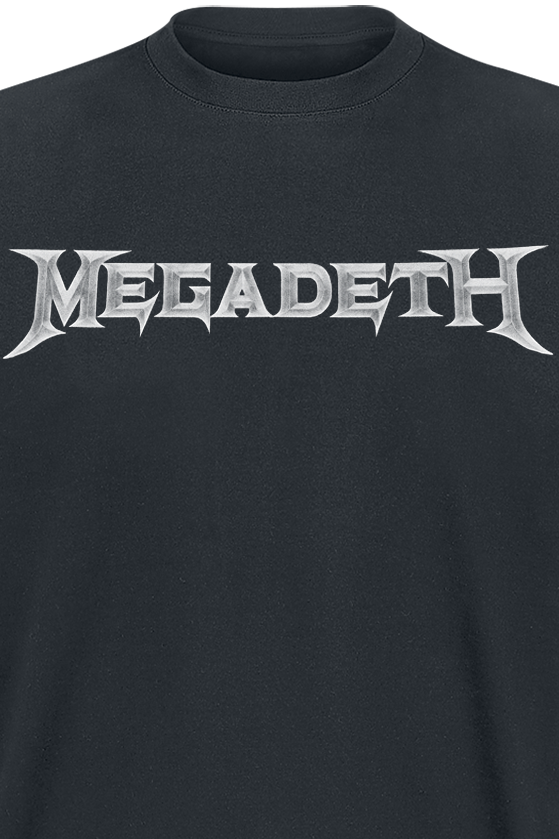 T-Shirt Manches courtes  de Megadeth - Logo - XL à XXL - pour Homme - noir - Megadeth - View 2