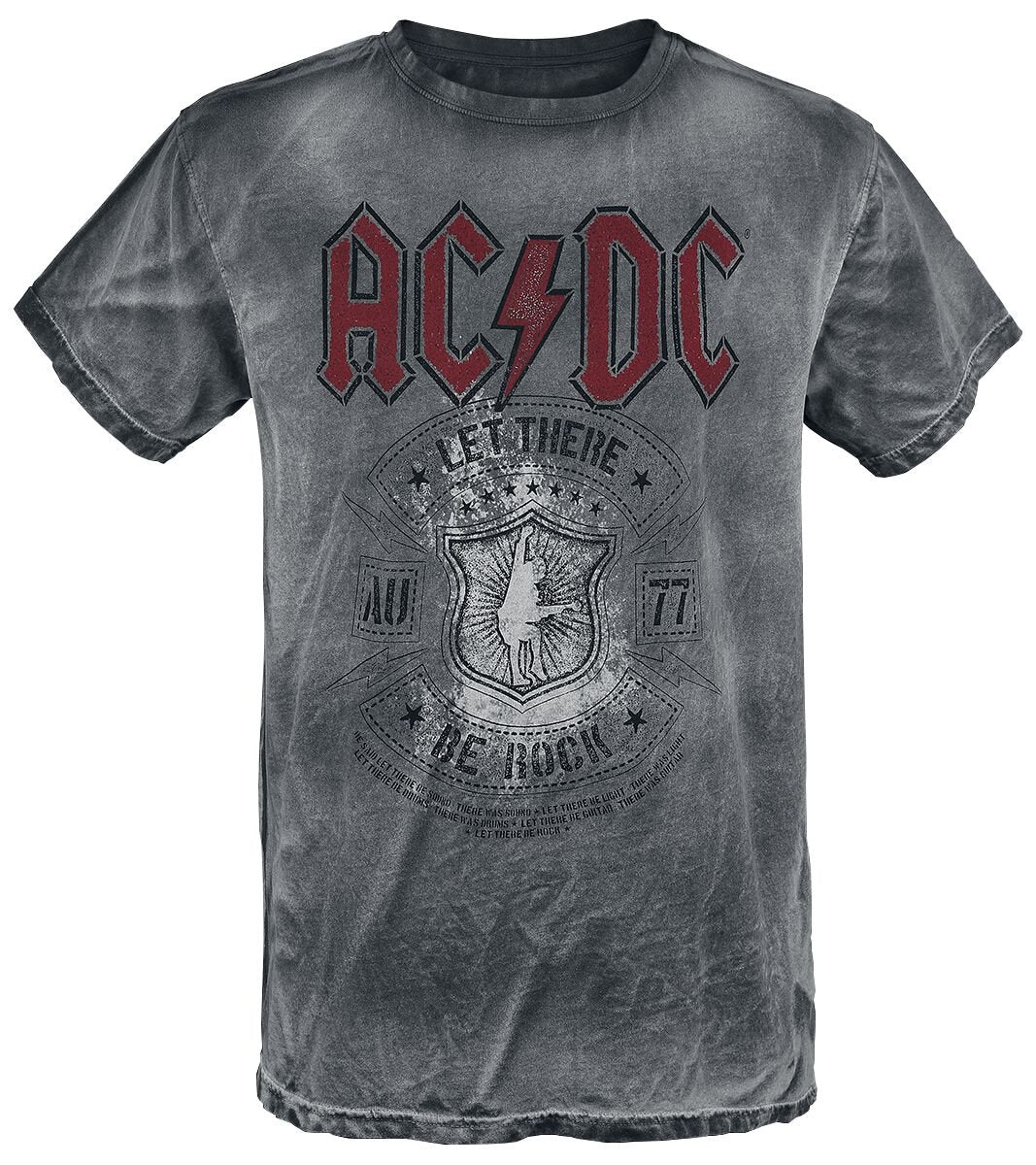 T-Shirt Manches courtes  de AC/DC - Let there be Rock - S à 4XL - pour Homme - gris - AC/DC