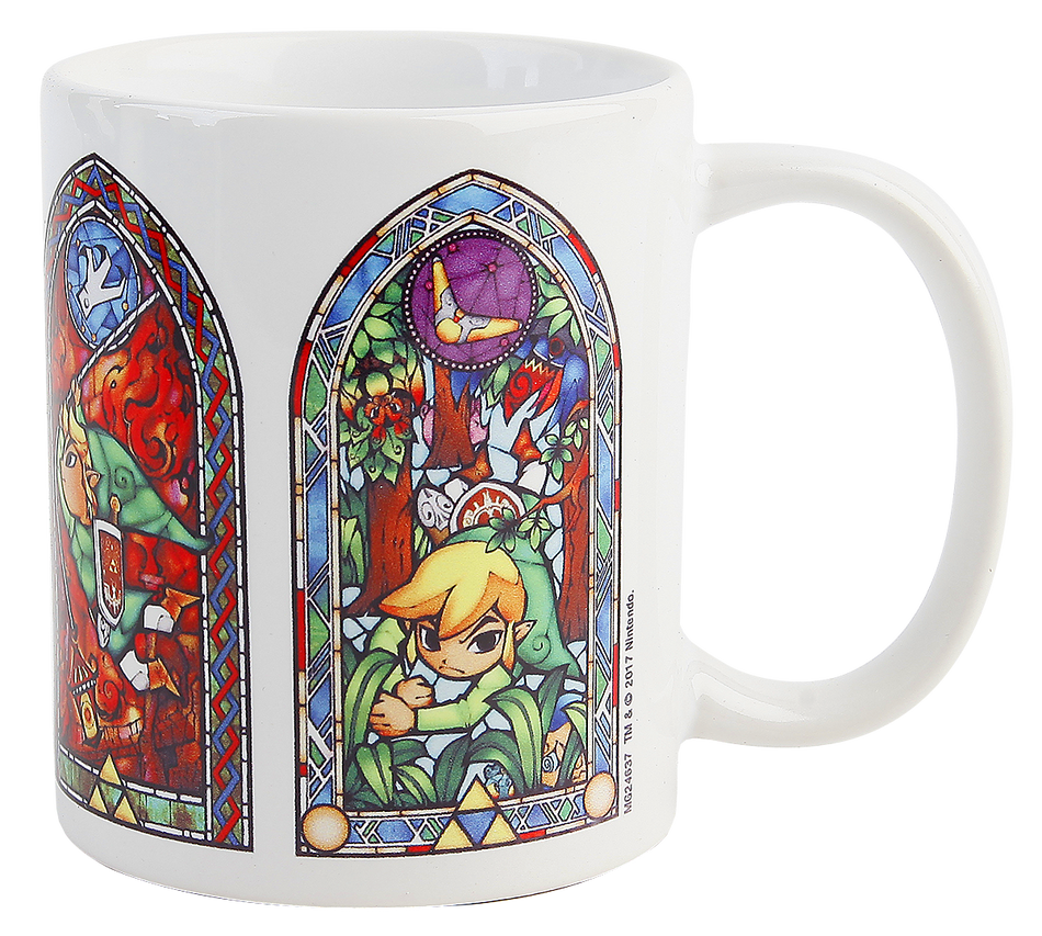 Mug Gaming de The Legend Of Zelda - Vitraux - pour Unisexe - blanc - The Legend Of Zelda - View 2
