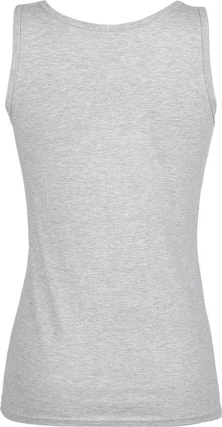 Top Fun de Slogans - Queen Of Fucking Everything - S à XXL - pour Femme - gris chiné - Slogans - View 2