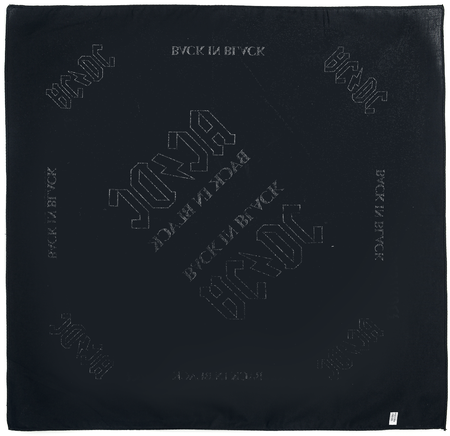 Foulard  de AC/DC - Back in Black - Bandana - pour Unisexe - noir - AC/DC - View 2