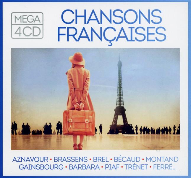 Méga Chansons françaises - Front Cover