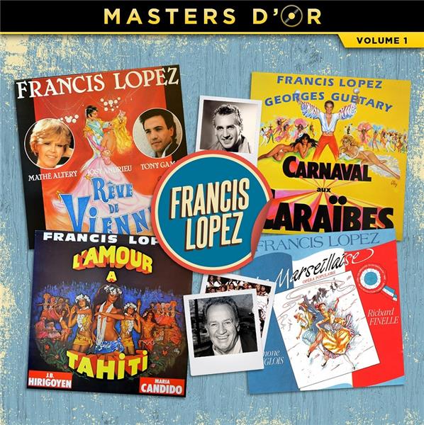 Masters d'Or Volume 1 - Front Cover