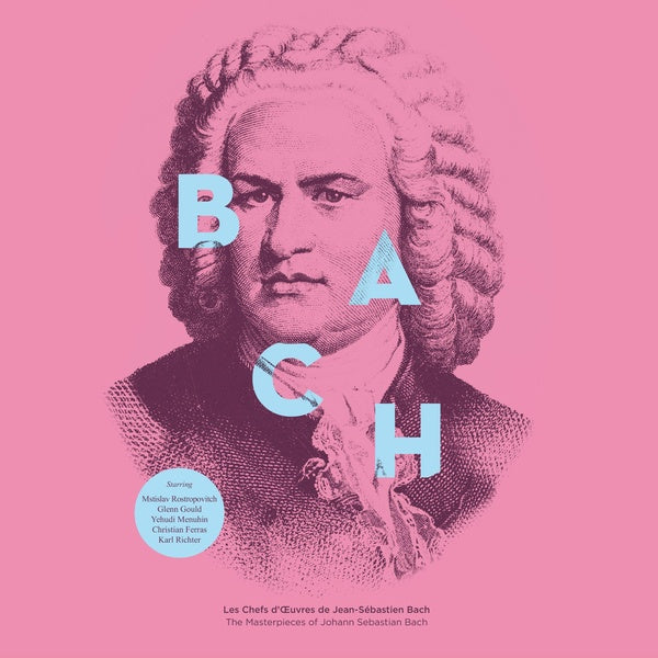 JEAN-SEBASTIEN BACH - Front Cover