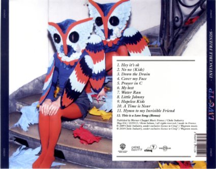 INVINCIBLE FRIENDS - Back Cover