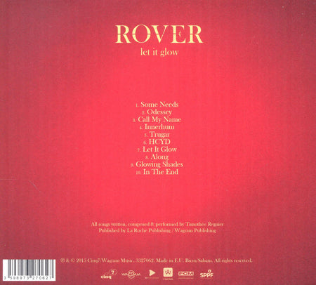 LET IT GLOW - Back Cover
