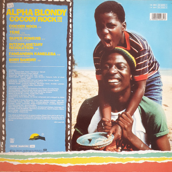 Cocody Rock !!! - Back Cover