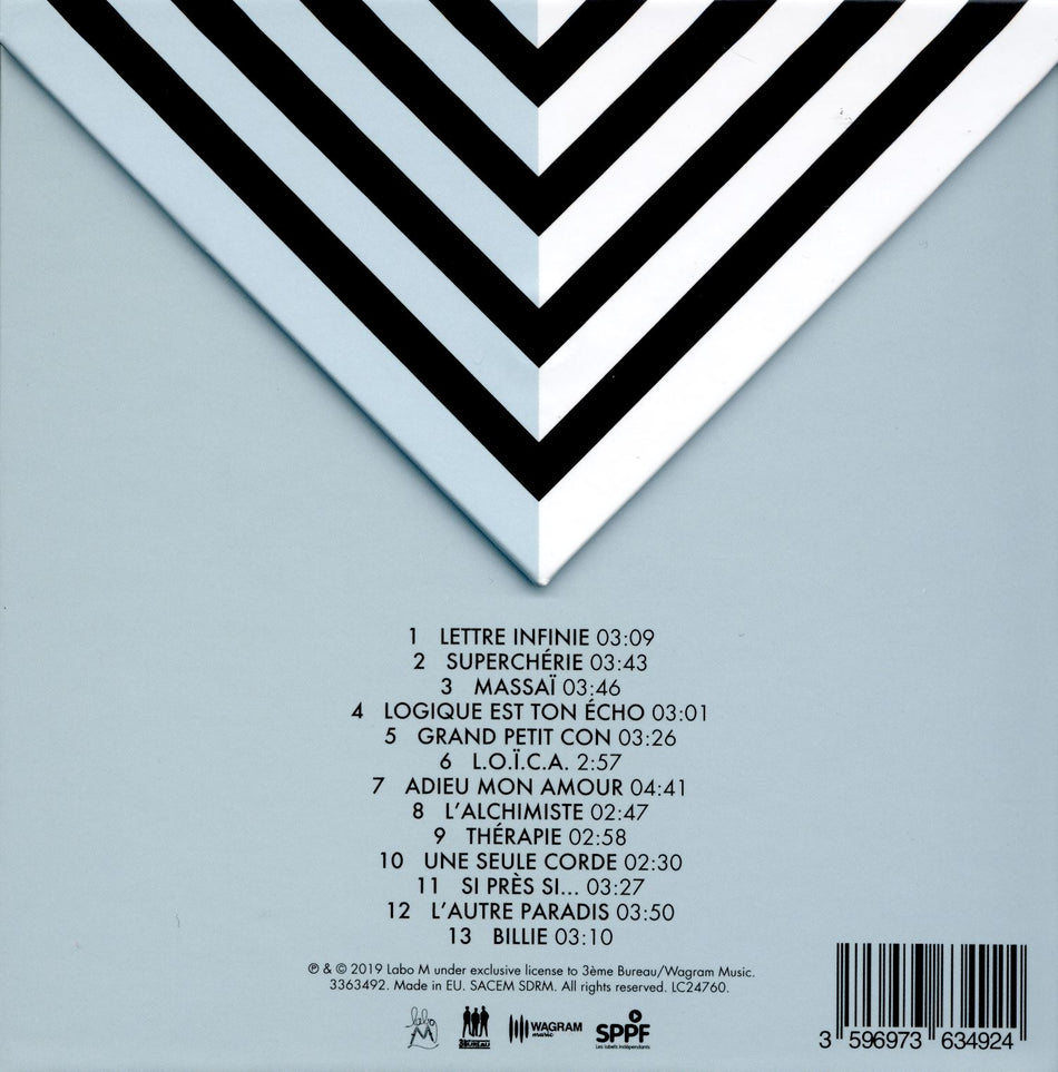 LETTRE INFINIE - Back Cover