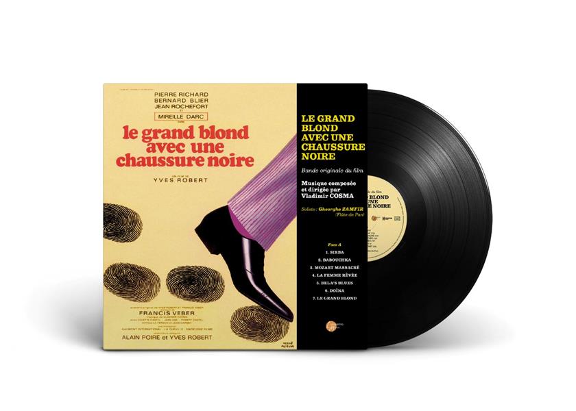 LE GRAND BLOND AVEC UNE CHAUSSURE NOIRE / SALUT L'ARTISTE - Front Cover
