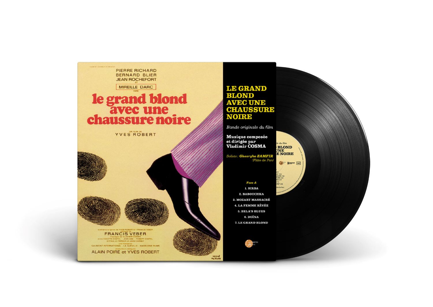 LE GRAND BLOND AVEC UNE CHAUSSURE NOIRE / SALUT L'ARTISTE - Front Cover