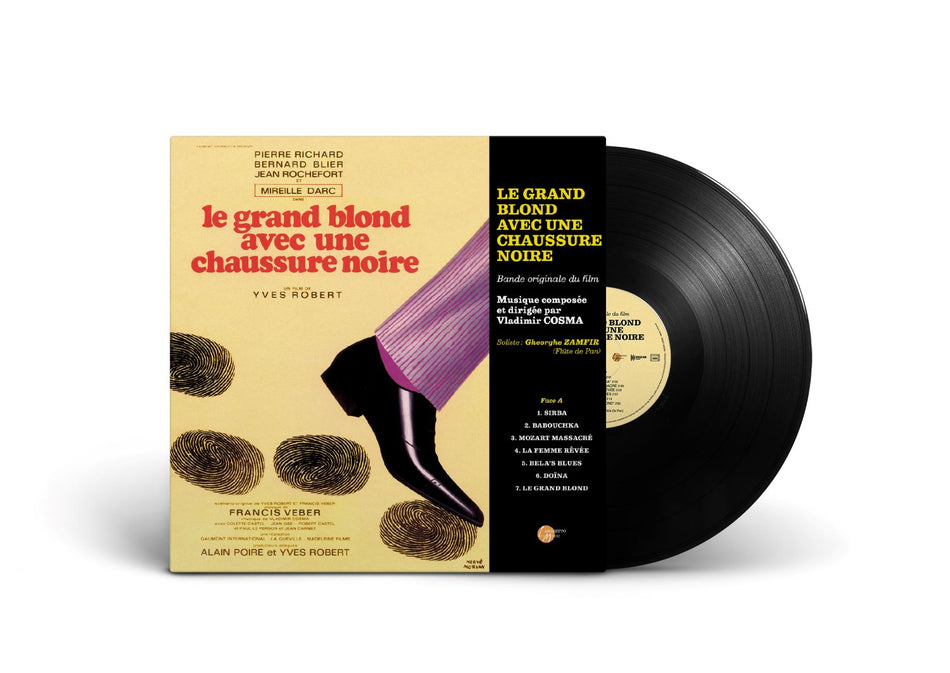 LE GRAND BLOND AVEC UNE CHAUSSURE NOIRE / SALUT L'ARTISTE - Front Cover