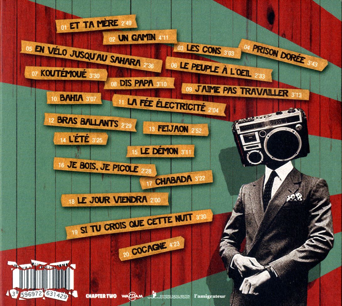 PRISON DOREE - Back Cover