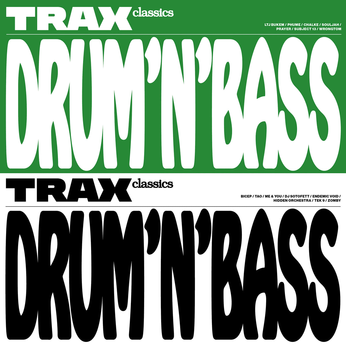 TRAX CLASSICS DRUM'N'BASS - Front Cover