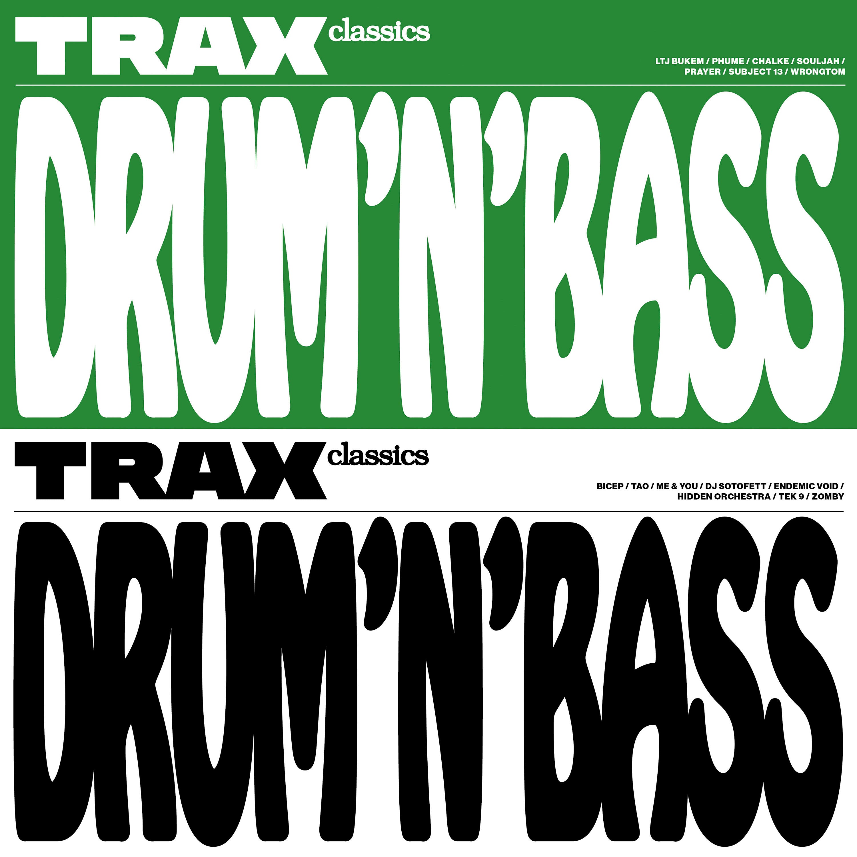 TRAX CLASSICS DRUM'N'BASS - Front Cover