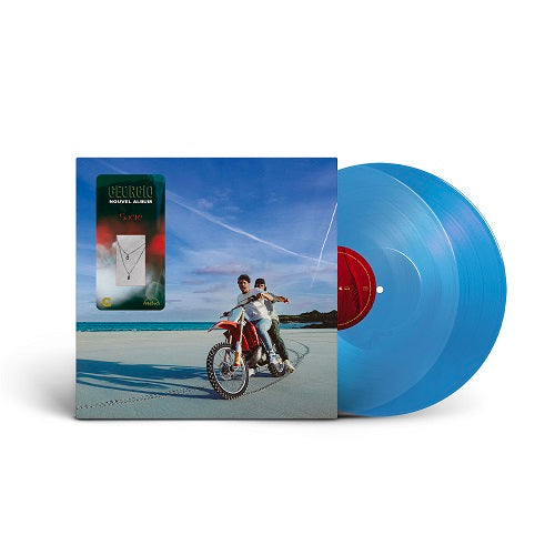 SACRÉ - DOUBLE VINYLE BLEU TRANSPARENT - Front Cover