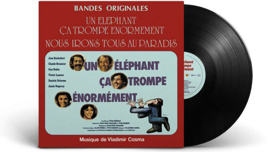 NOUS IRONS TOUS AU PARADIS / UN ELEPHANT ÇA TROMPE ENORMEMENT - Front Cover