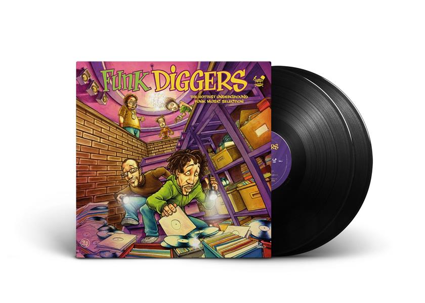 FUNK DIGGERS - Front Cover
