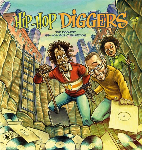 HIP-HOP DIGGERS - Front Cover