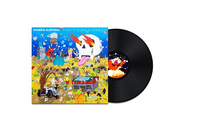 PARTY LIKE A HUMAN - Front Cover